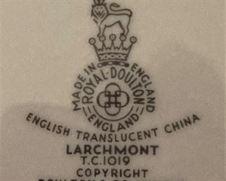 Royal Doulton "Larchmont" English Translucent China