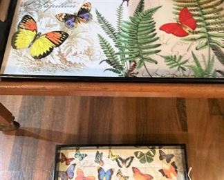Butterfly trays