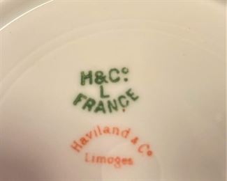 Haviland & Company china - Limoges France