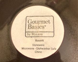 Gourmet Basics by Mikasa -  "Bassett" stoneware