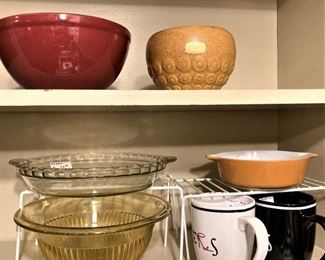 Vintage Haeger bowl (top right)