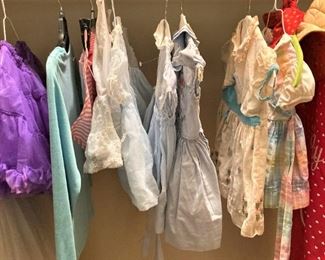 Vintage costumes and children's clothes