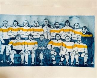 "Rugby Players" - multiple prints available