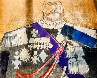 "Le Roi" - Unframed print, several color ways