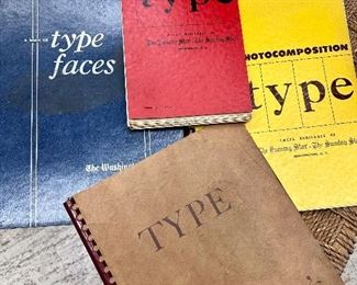 Type Face reference material