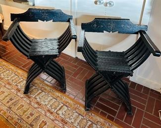 PAIR Savonarola Chairs