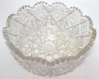 Beautiful Glass Serving Bowl