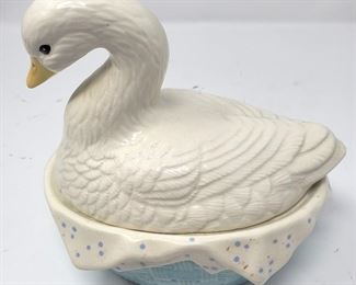 Vintage Ceramic Swan