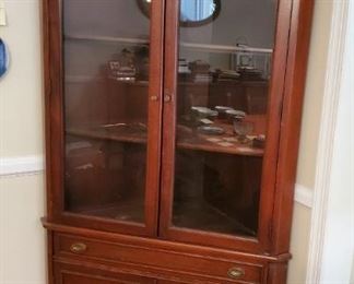 Vintage Corner Cabinet