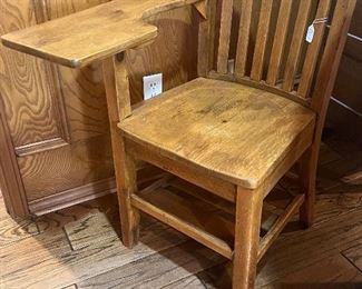 Vintage school desk