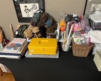 Knitting supplies
