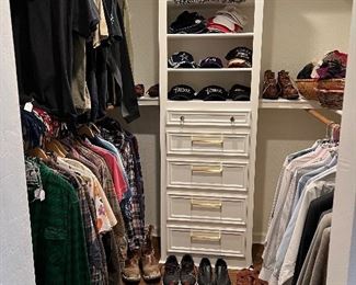 Very nice dress shirts and suits