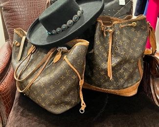 2 authentic Louis Vuitton handbags