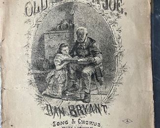 19th c engraved and lithographed sheet music