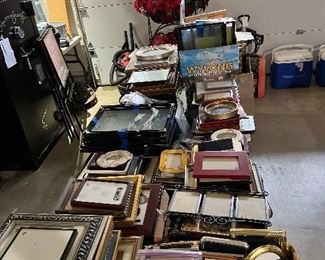 Tons and tons of frames, large and small! 