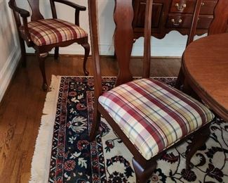 8 chairs are spotless, chairs sold with table only