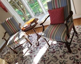 Pair chairs by Sherrill, $210/pair