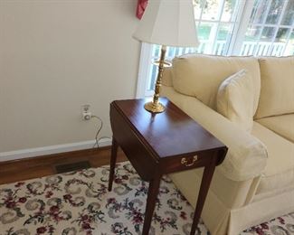 Single side table by Henkel Harris, $195