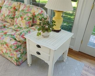 Hammery end table, $52
