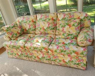 Sofa by Sherrill, 84". $350