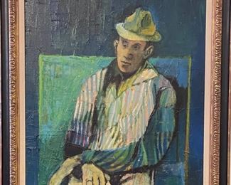 Herb Mears
Self Portrait
﻿Original Oil on Board
30" x 24"