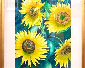 Scott Laurent Original Watercolor
"Sunrise in Provence"
21" x 14"