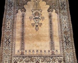 7f Signed Prayer Rug