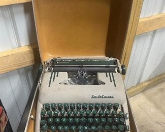 Vintage Smith Corona  Silent Super Typewrite in Case