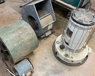Blowers; Kerosene Heater