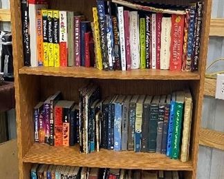 Bookcase and Books