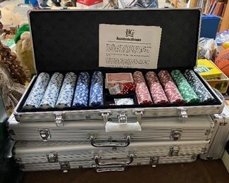 New Poker Chip Set and Case