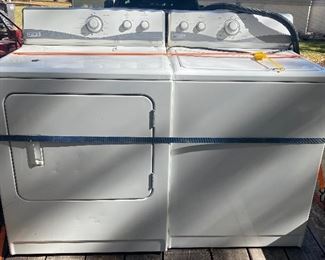 Maytag Dependable Care Washer and Dryer 