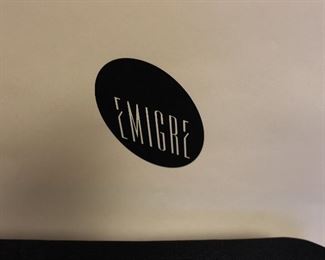 Emigre, CD poster