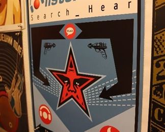 Advertising poster, Shepard Fairey
