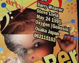 Vintage Rave Flyer, 1991