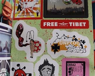 OBEY Giant, book of stencils and stickers, Shepard Fairey