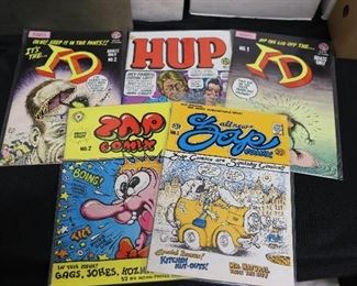 ID, Hup, Zap Comix; R. Crumb