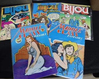 Bijou Funnies, Middle Class Fantasies; R. Crumb, Art Spiegelman, Jay Lynch, Justin Green, Shary Flenniken