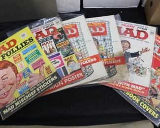 Vintage Mad Magazines