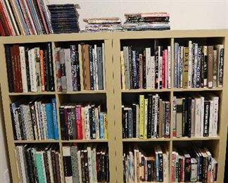 Vintage and Contemporary Books: art, film and movies, music, comics, culture, photography, design, theory