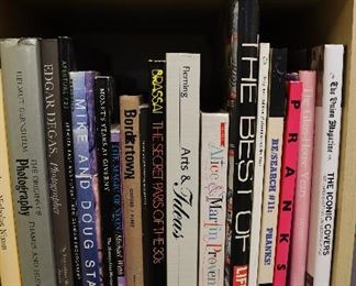 Vintage and Contemporary Books: art, film and movies, music, comics, culture, photography, design, theory