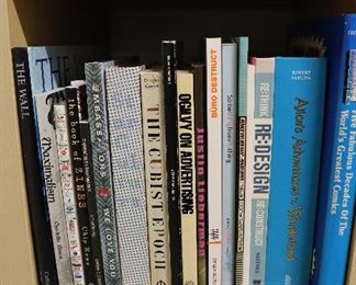 Vintage and Contemporary Books: art, film and movies, music, comics, culture, photography, design, theory