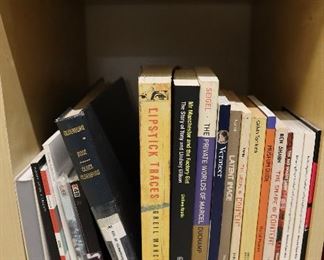 Vintage and Contemporary Books: art, film and movies, music, comics, culture, photography, design, theory