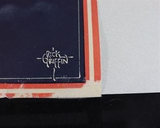 Vintage Daniel Amos Concert Poster, The Last Times, Rick Griffin 1977