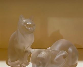 Lalique Cats
