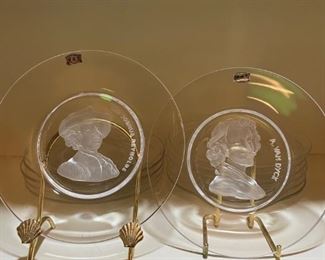 Set of 15 Val St. Lambert "Old Masters" Plates