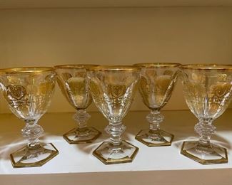 Baccarat "Harcourt Empire" Stems