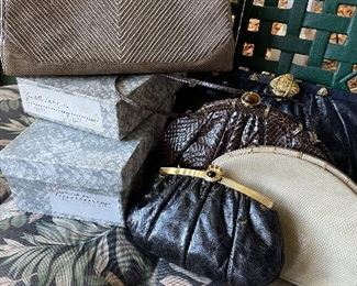 Judith Leiber Exotic Skins Bags