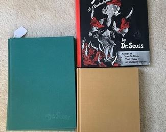 Autographed Dr Seuss Books