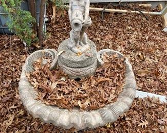 Cement Fountain
